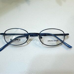 Broadway Kids Flex 60 Eyeglasses Spring Hinge Blue 40-17-120